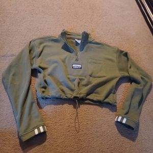 Adidas cropped sweater